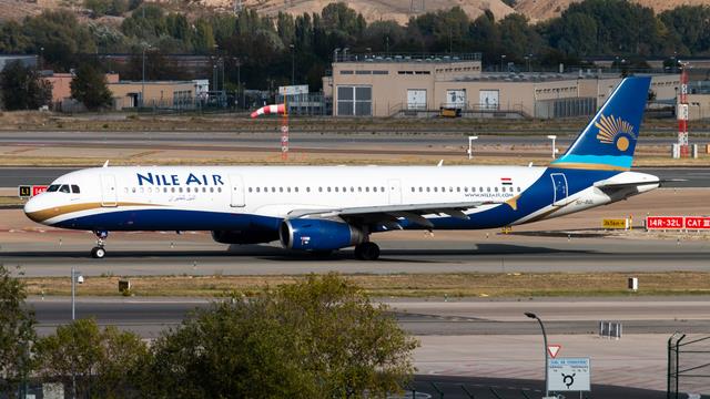 SU-BQL:Airbus A321:Nile Air